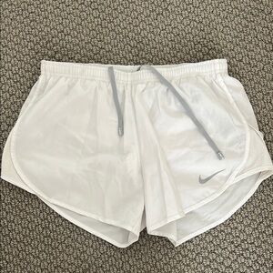 Nike Women's White Running Shorts